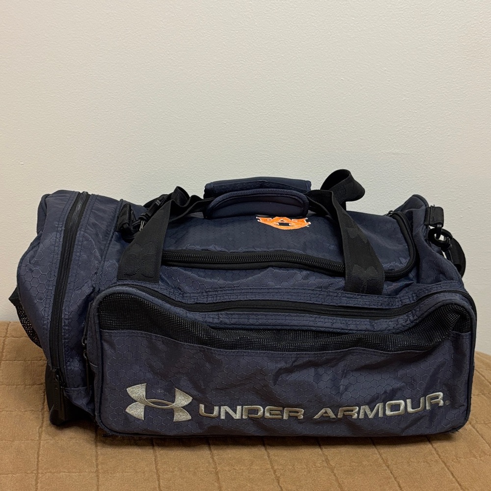 Auburn Under Armour Dark Blue Duffel Bag